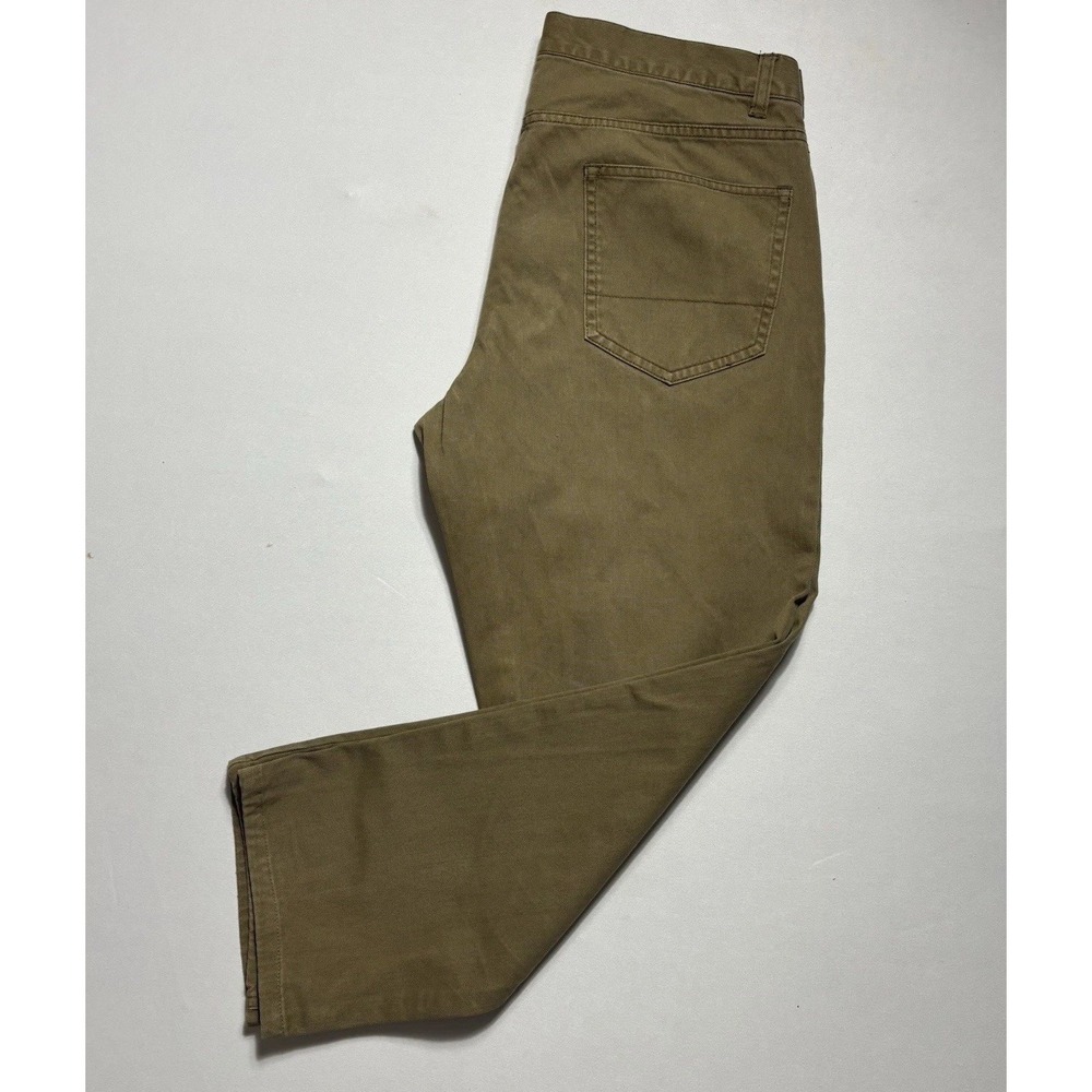 Joseph A Bank Tailored Fit Khaki Chino Pants Mens 34x30 Stretch Casual